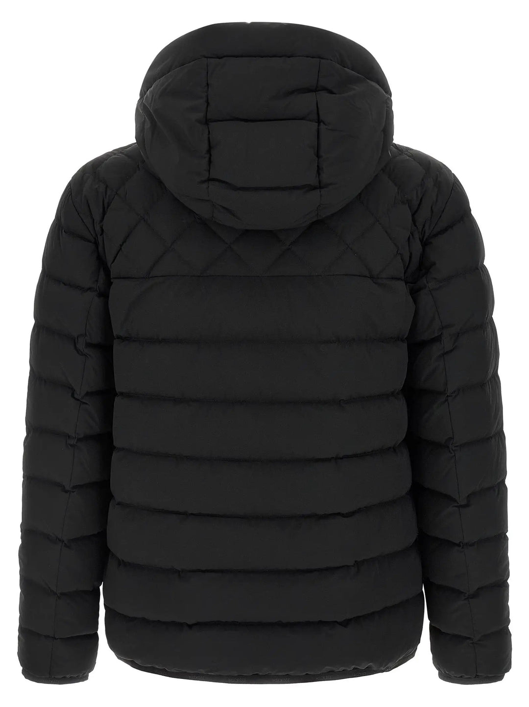 Mackage Black Nylon Full-Length Jacket