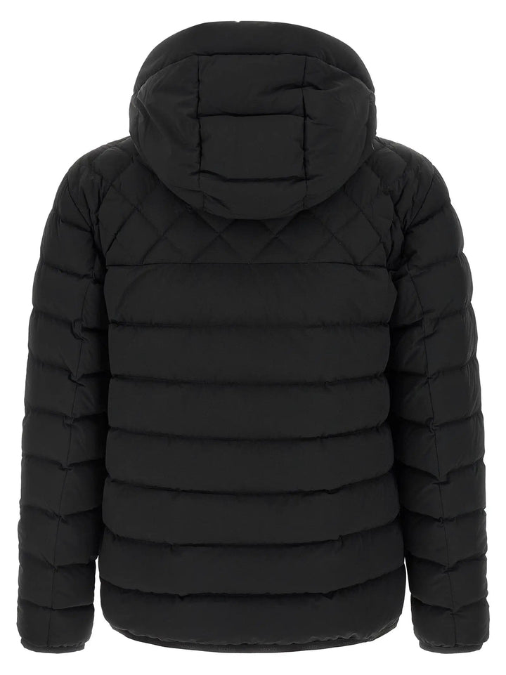 Mackage Black Nylon Full-Length Jacket