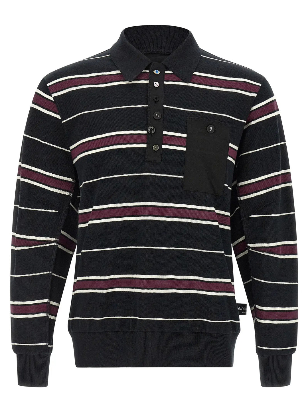 Undercover Multicolor Cotton Polo Shirt