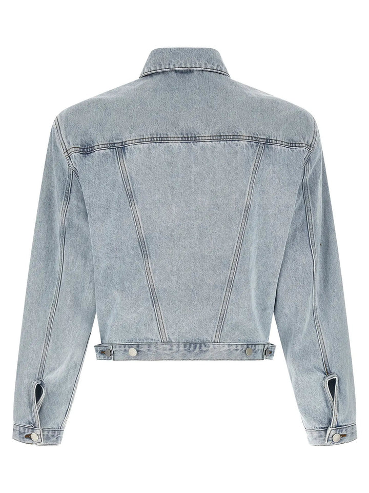 Entire Studios Blue Cotton Denim Jacket