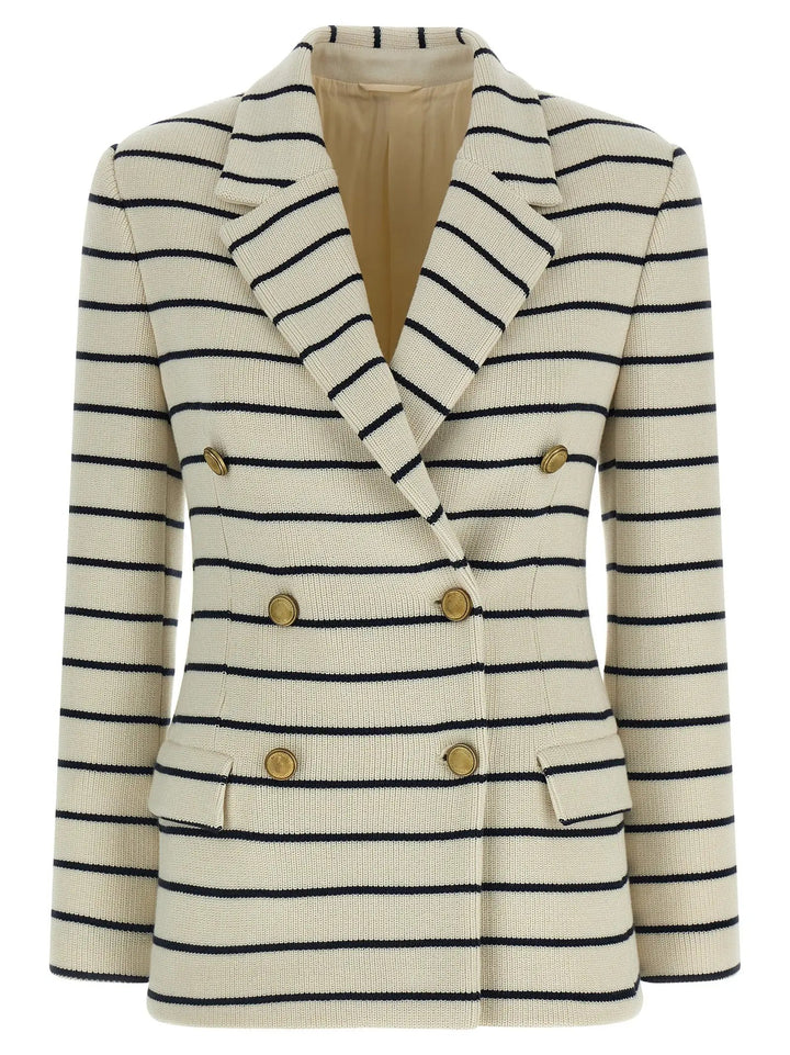 Brunello Cucinelli Blue Cotton Blazer