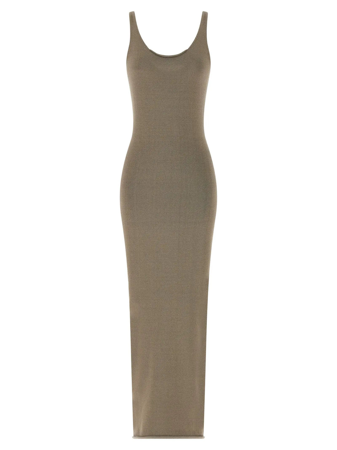 Entire Studios Beige Cotton Midi Dress