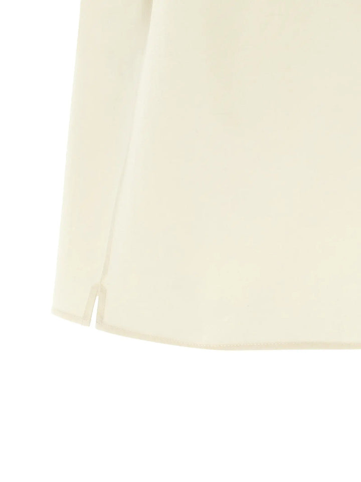 Ferragamo Beige Cotton Blouse