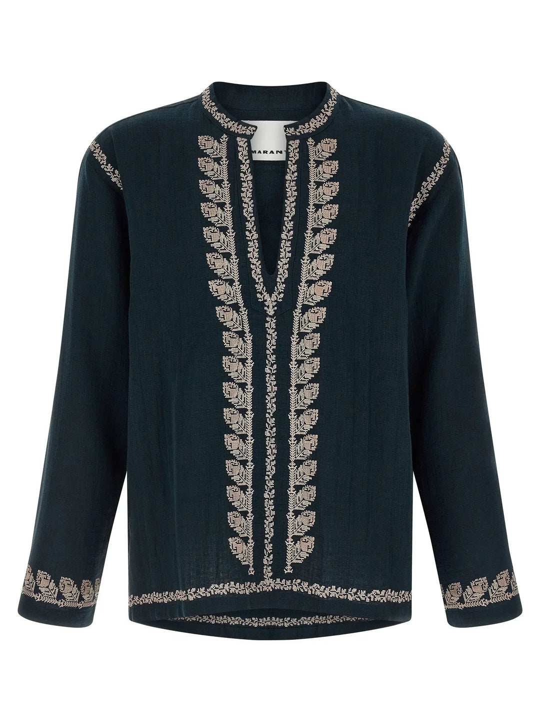 Isabel Marant Sample Sale | Isabel Marant Blue Cotton Blouse - | Designer outlet