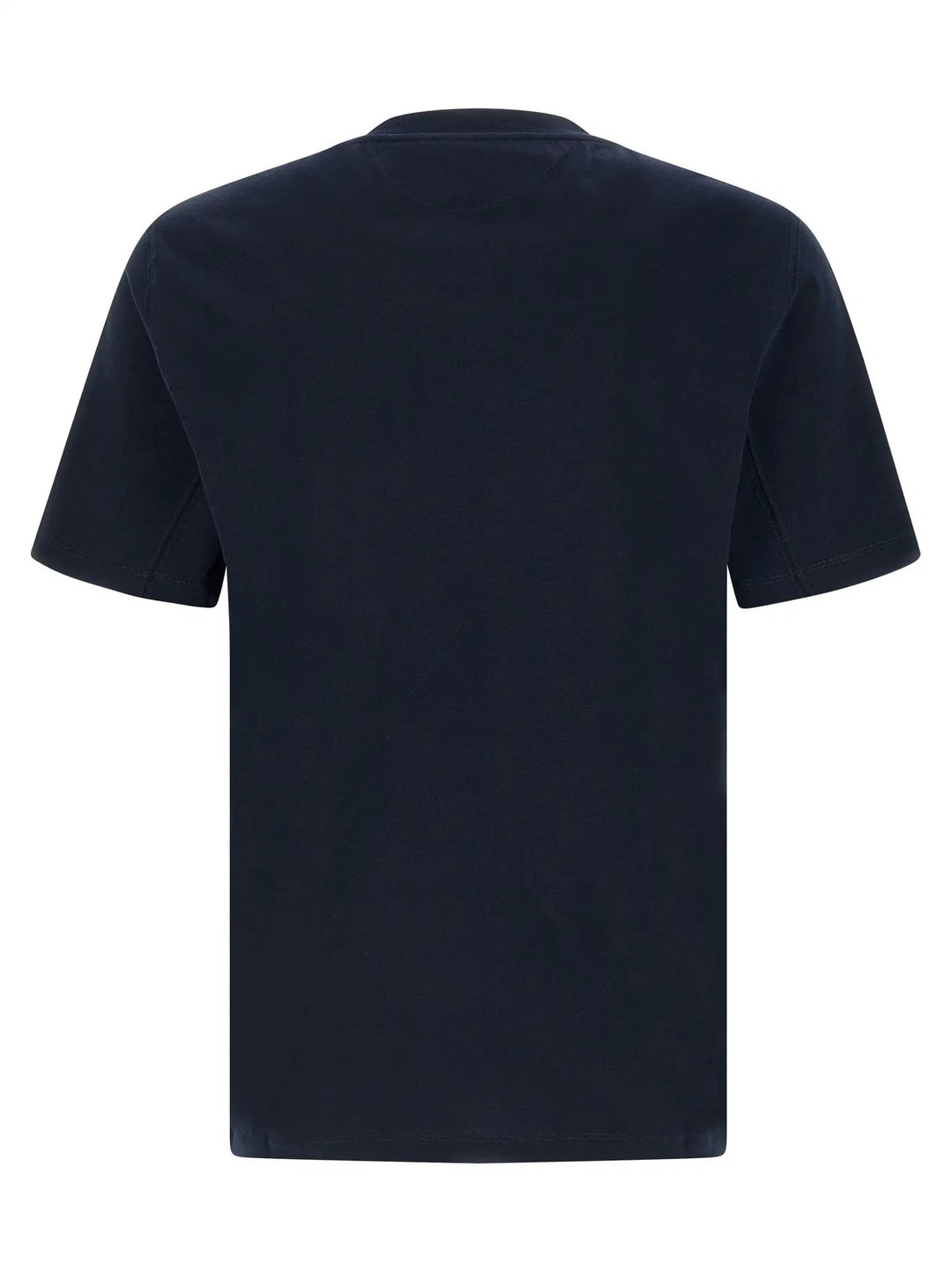 Brunello Cucinelli Blue Cotton T-Shirt