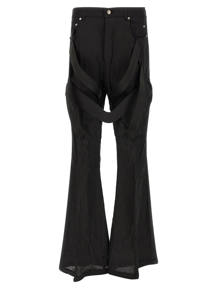 Rick Owens Black Copper Flared Pants
