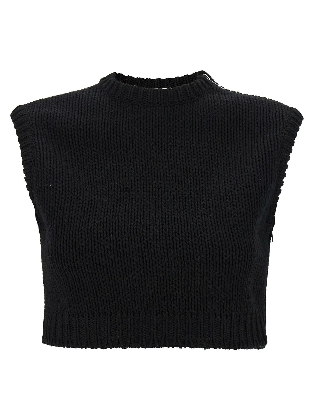 Max Mara Black Cotton Cardigan