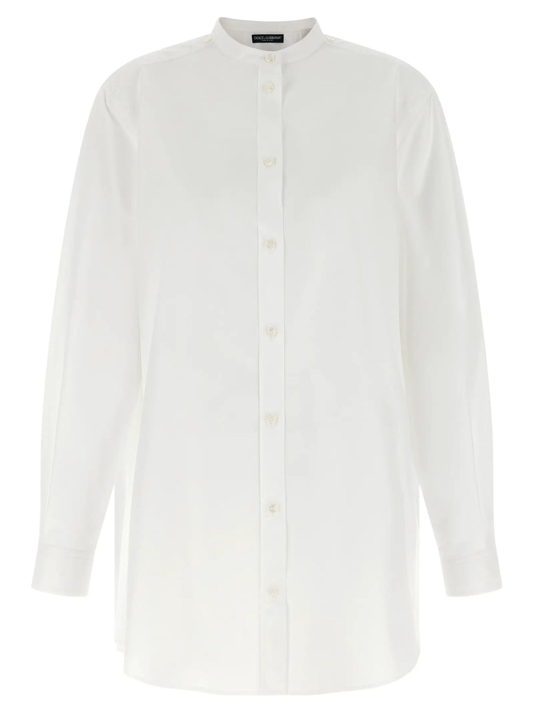 Dolce &amp; Gabbana White Cotton Blouse
