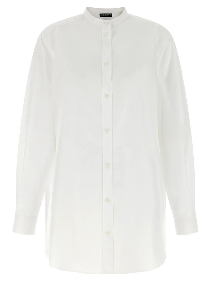 Dolce &amp; Gabbana White Cotton Blouse