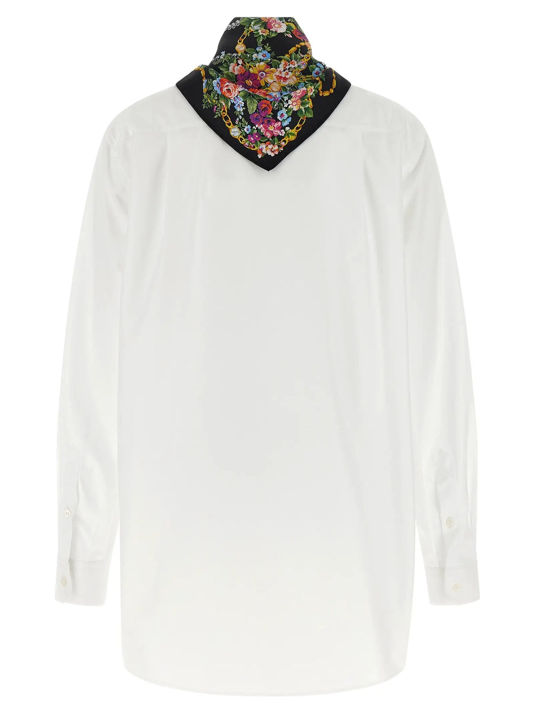 Dolce &amp; Gabbana White Cotton Blouse