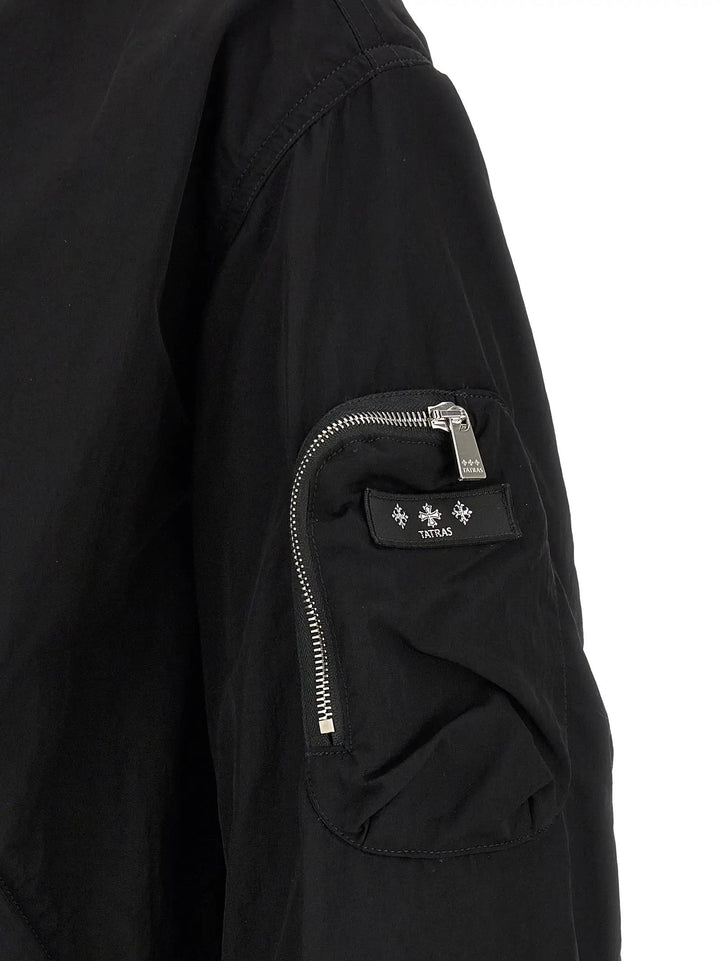 Tatras Black Nylon Bomber