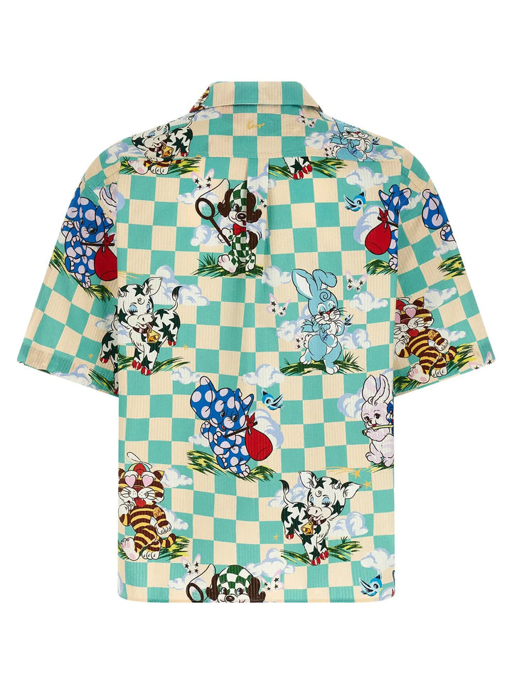 Kenzo Multicolor Cotton Blouse