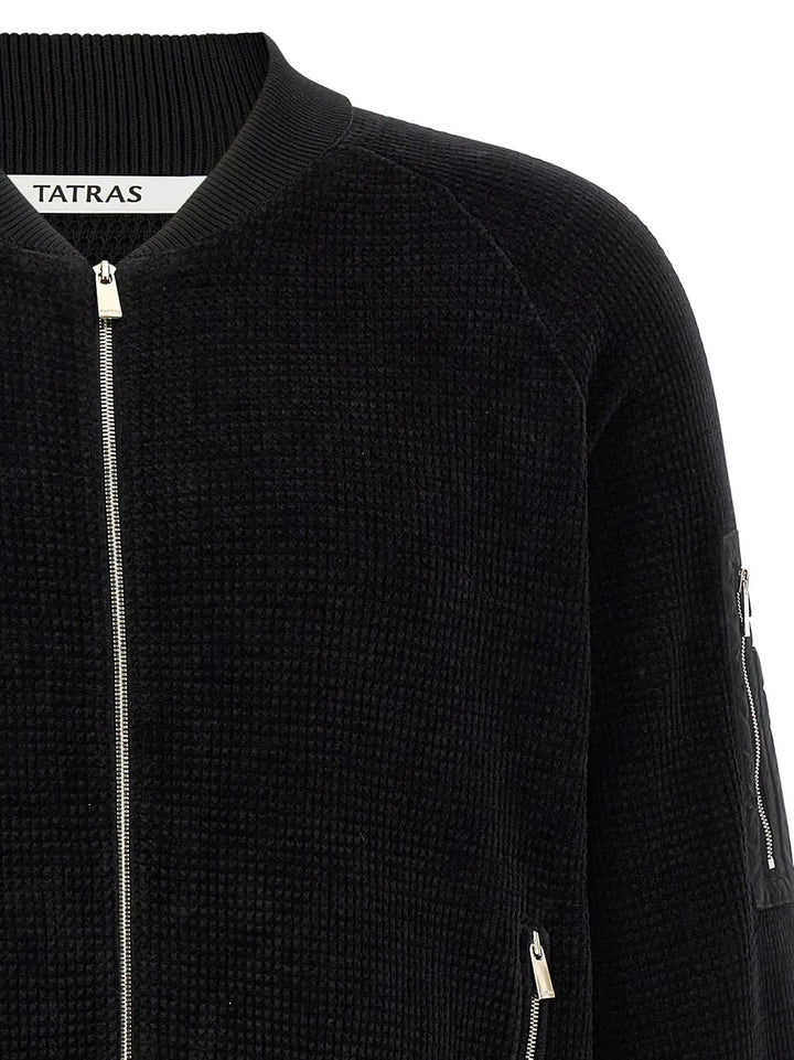 Tatras Black Cotton Bomber