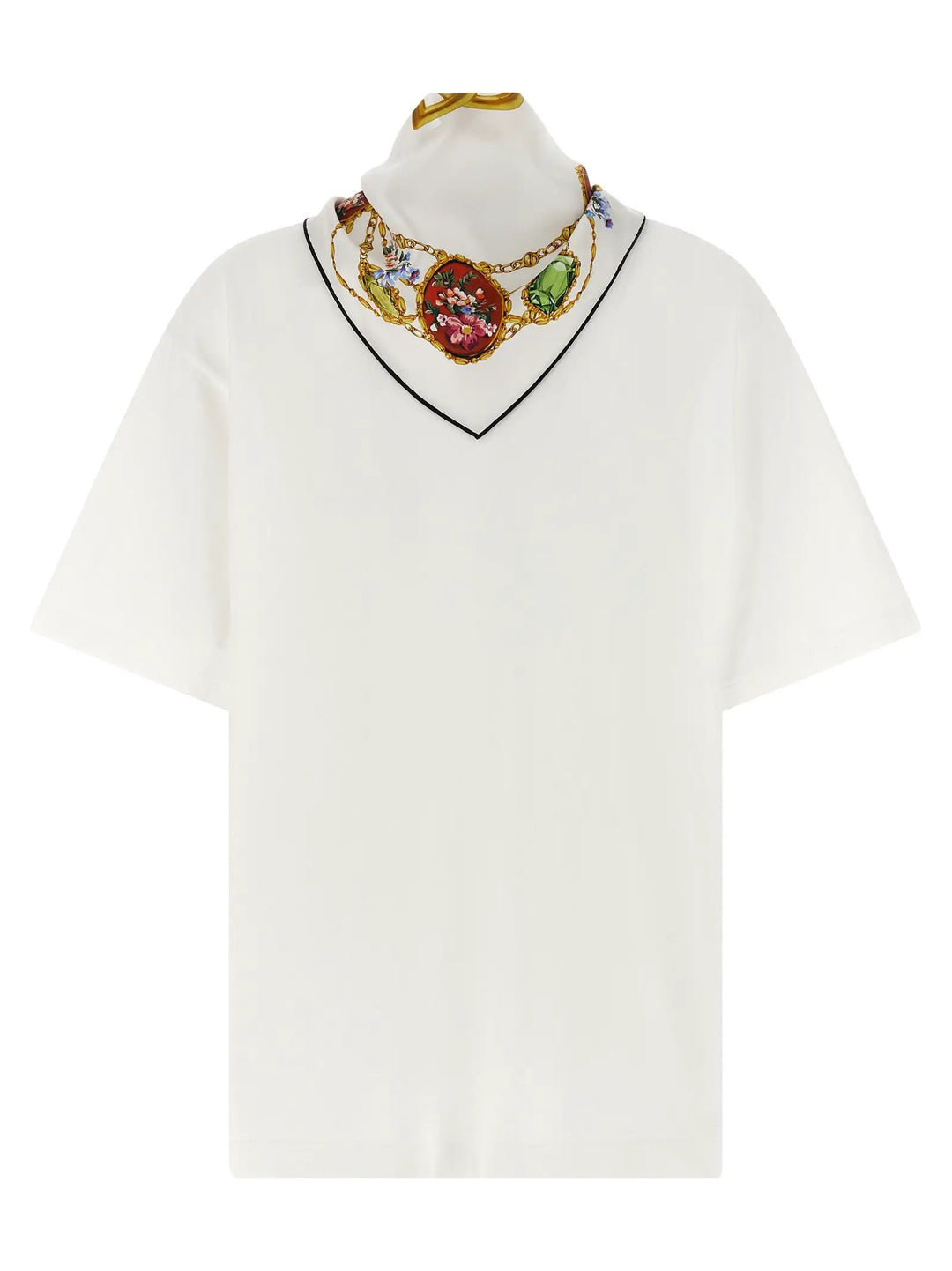 Dolce &amp; Gabbana White Cotton T-Shirt
