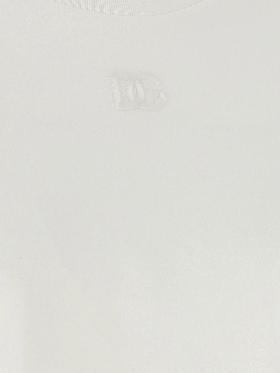 Dolce &amp; Gabbana White Cotton T-Shirt