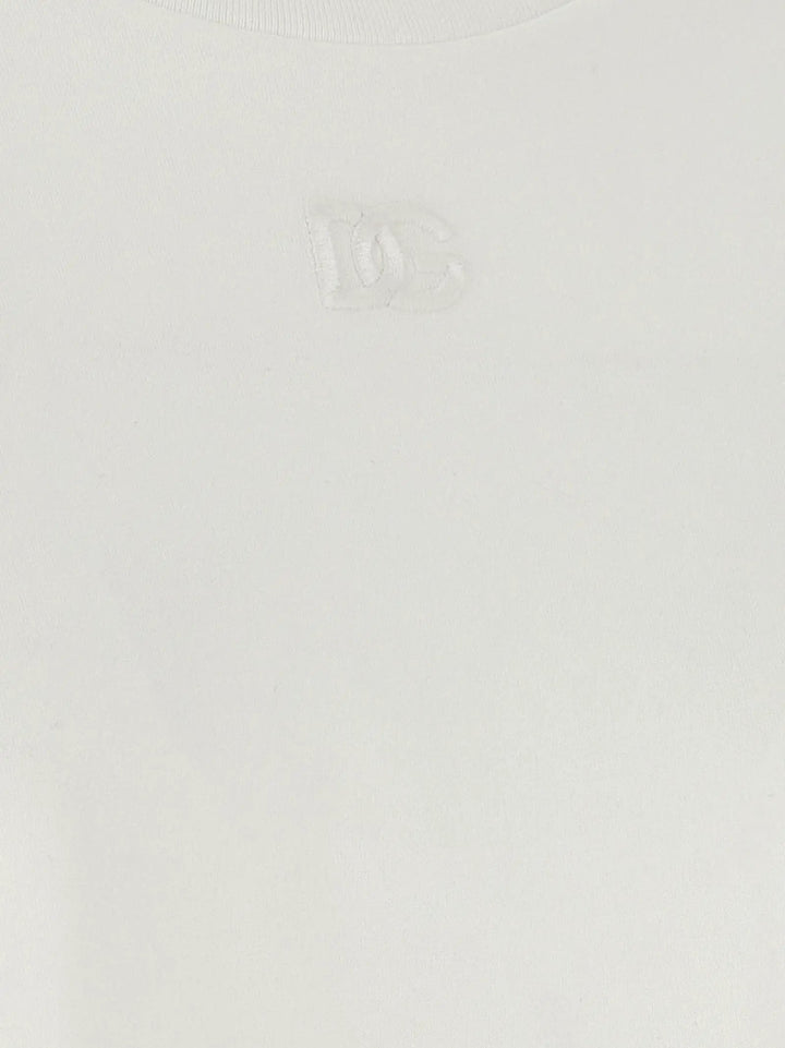 Dolce &amp; Gabbana White Cotton T-Shirt