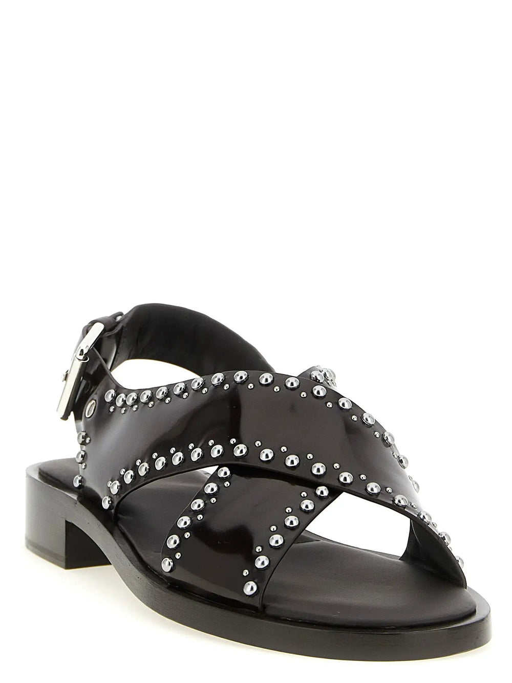 Church's Sample Sale | Church's Brown Calfskin Flat Sandals - | Designer outlet