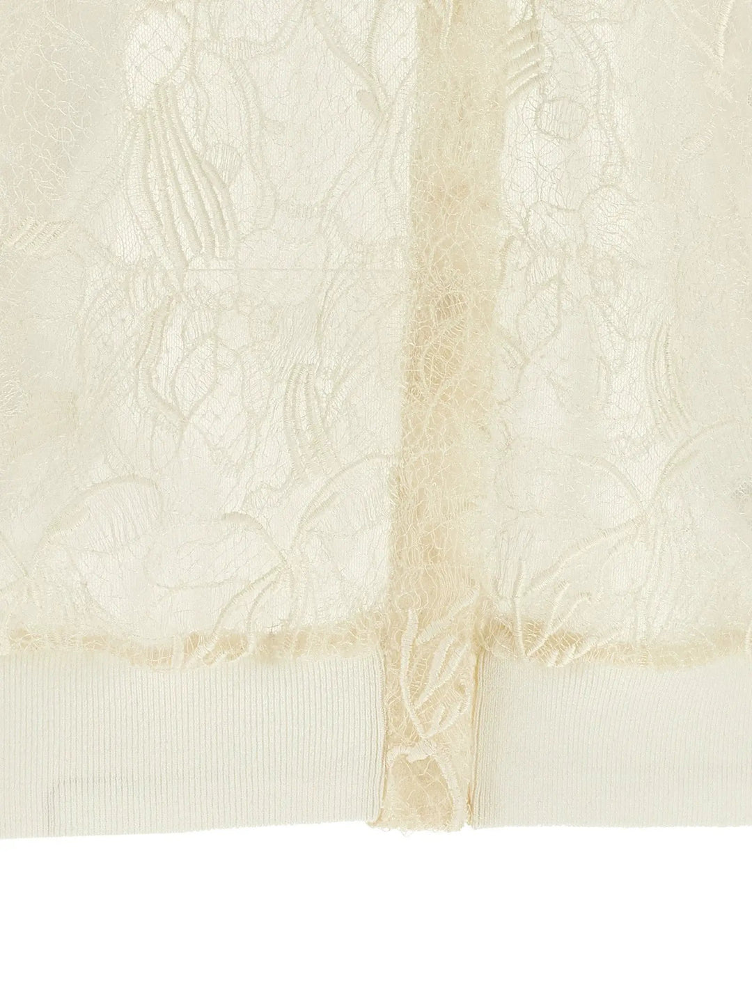 Fabiana Filippi Beige Silk Cardigan