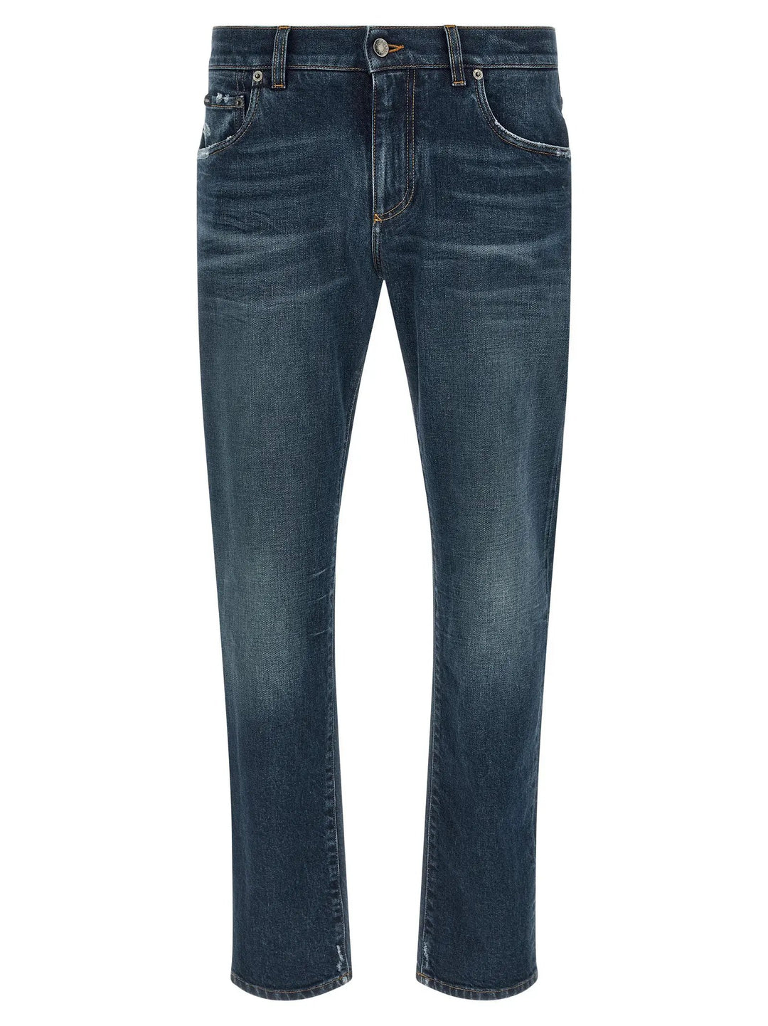 Dolce &amp; Gabbana Blue Cotton Jeans Denim