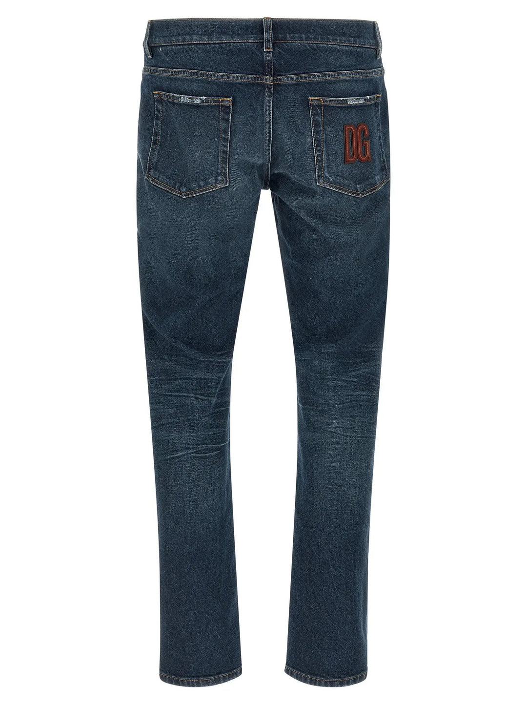Dolce &amp; Gabbana Blue Cotton Jeans Denim