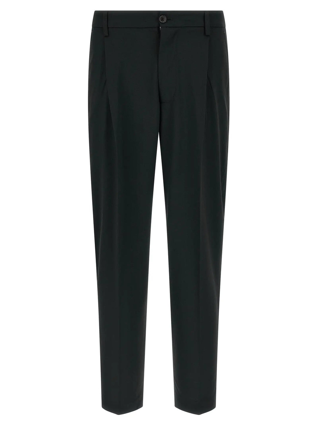 Department 5 Black Polyester Casual Pants