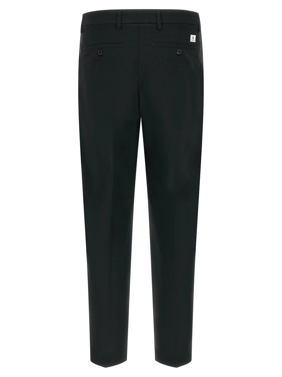 Department 5 Black Polyester Casual Pants