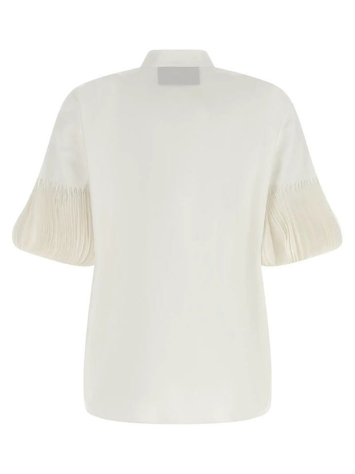 Valentino Garavani White Cotton Blouse