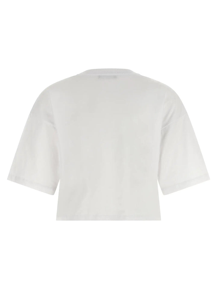 Balmain White Cotton T-Shirt