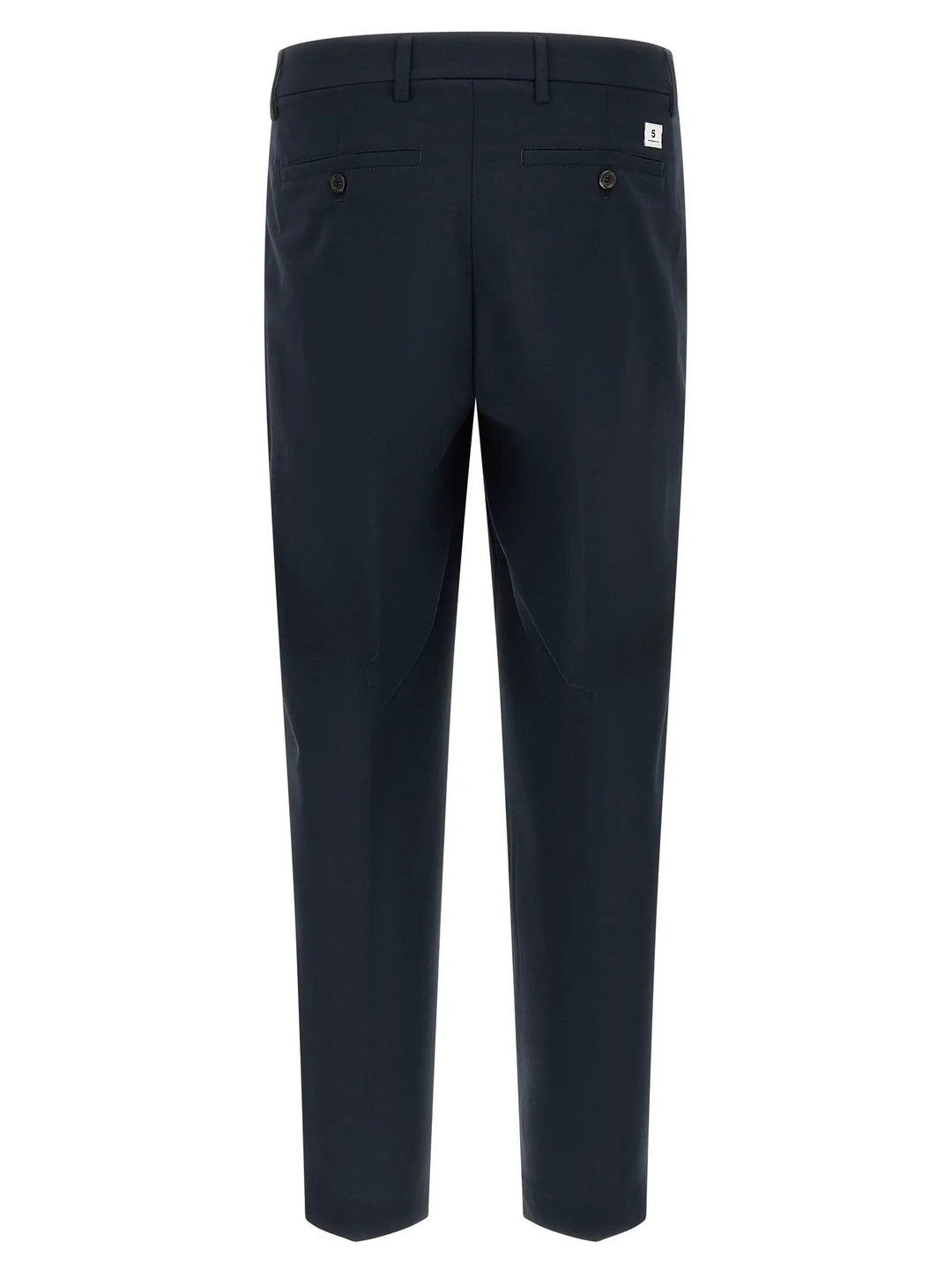 Department 5 Blue Polyester Casual Pants