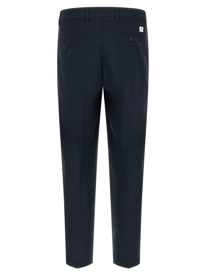 Department 5 Blue Polyester Casual Pants
