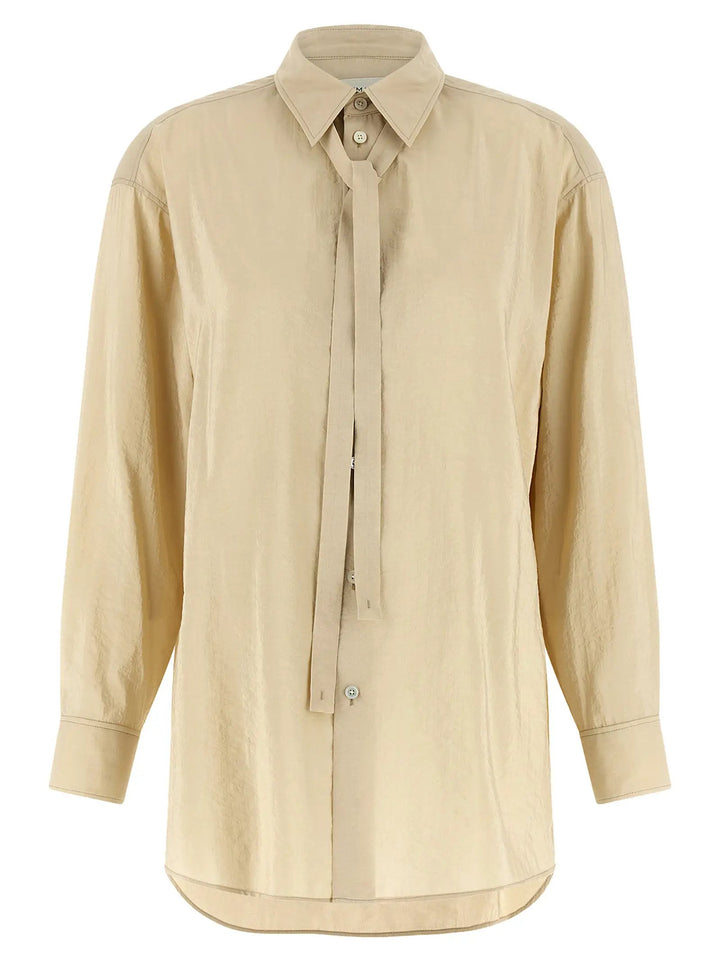 Lemaire Beige Silk Blouse