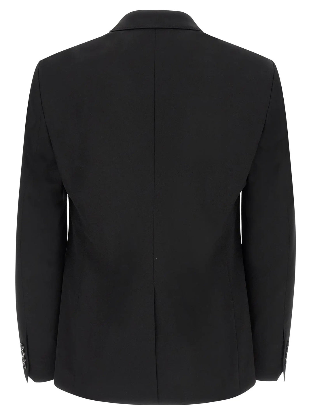 Dolce &amp; Gabbana Black Virgin Wool Blazer