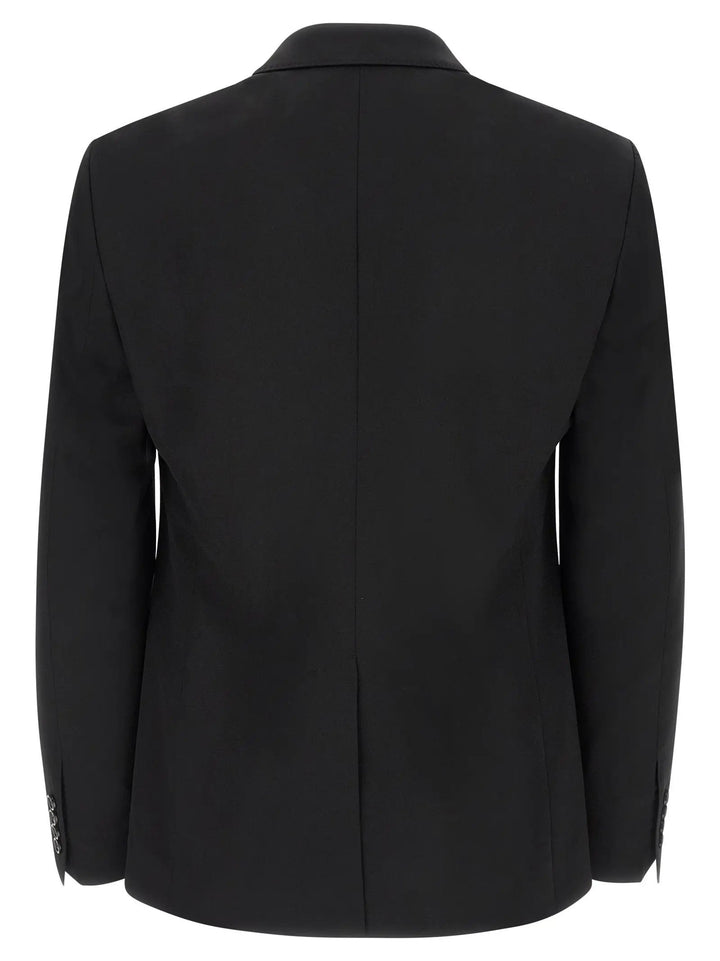 Dolce &amp; Gabbana Black Virgin Wool Blazer