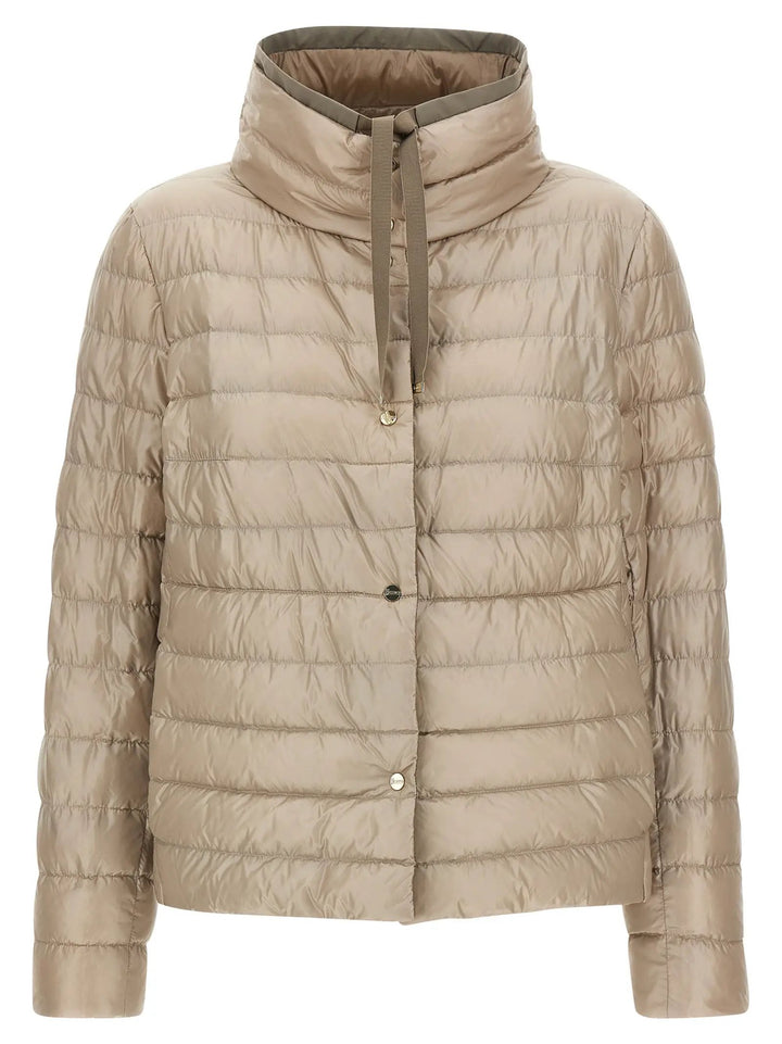 Herno Brown Polyamide Full-Length Jacket