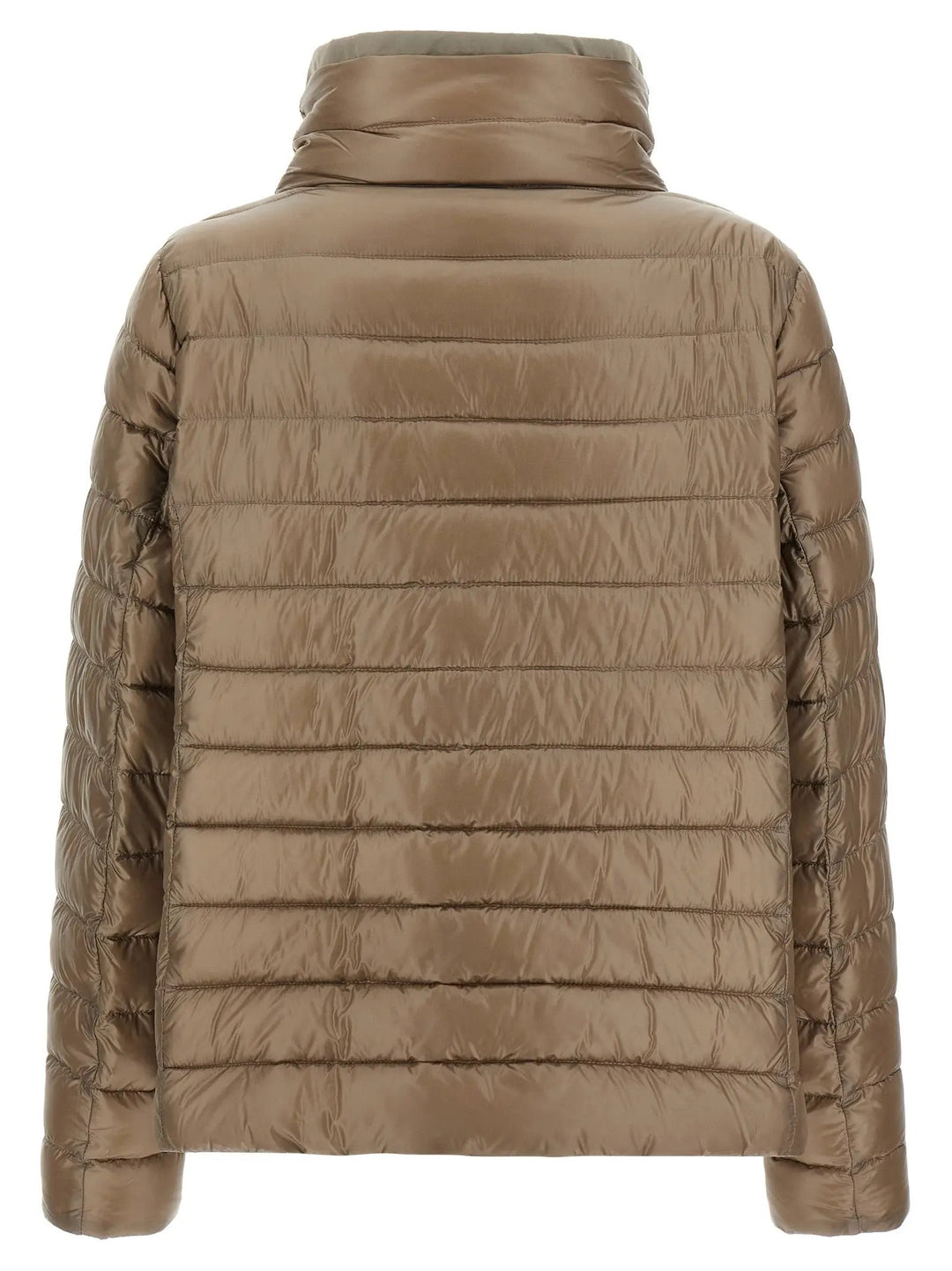 Herno Brown Polyamide Full-Length Jacket