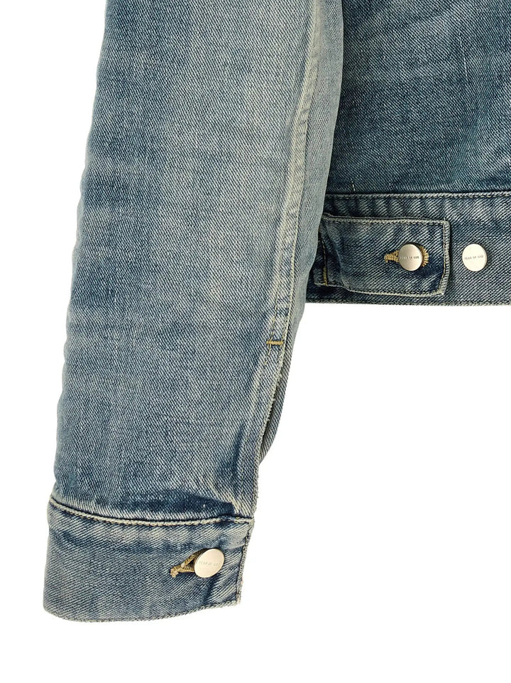 Fear Of God Blue Cotton Denim Jacket