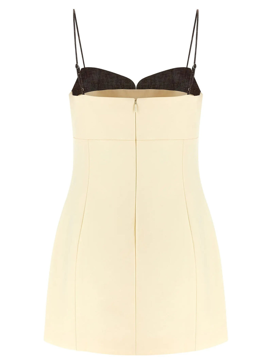 Entire Studios Beige Cotton Short Dress