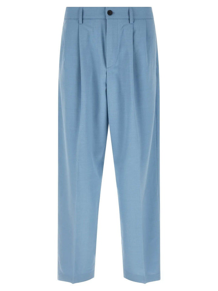 Department 5 Blue Polyester Chino Pants