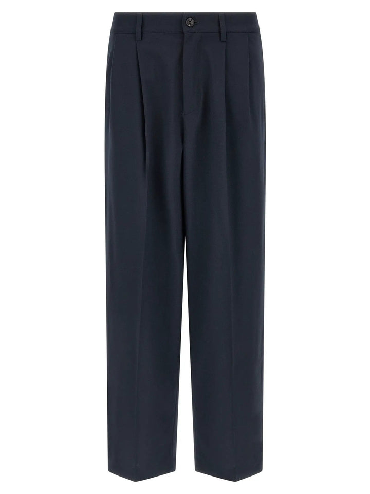 Department 5 Blue Polyester Chino Pants