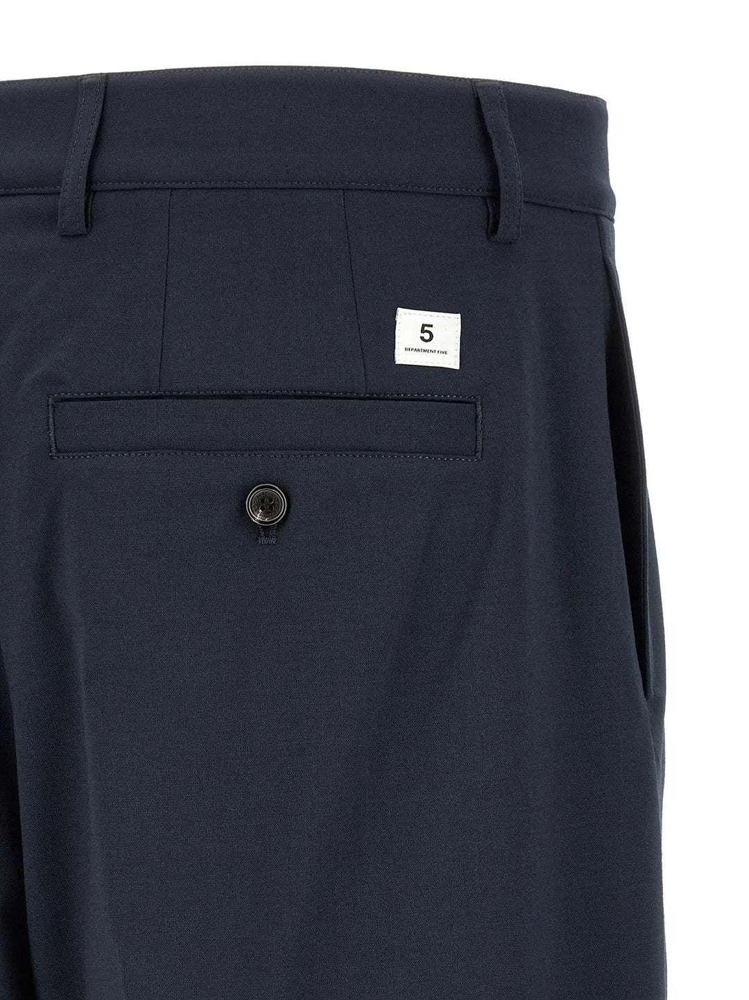 Department 5 Blue Polyester Chino Pants