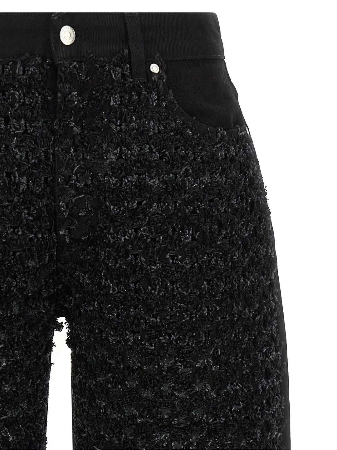 Stella McCartney Black Cotton Jeans Denim