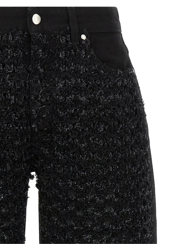 Stella McCartney Black Cotton Jeans Denim