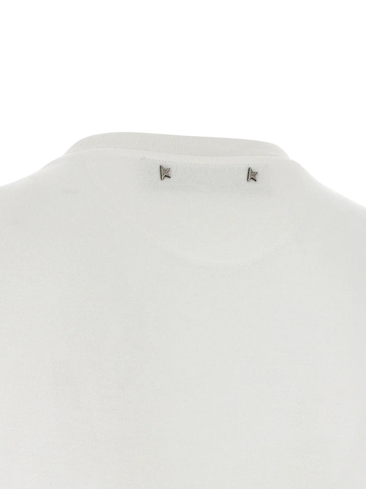 Golden Goose White Lyocell T-Shirt