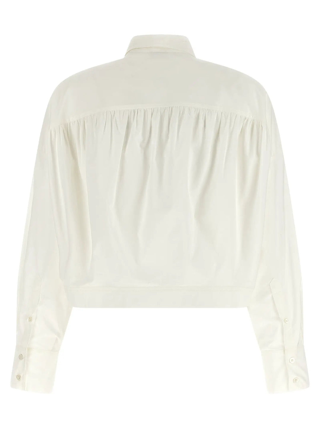PINKO White Cotton Blouse