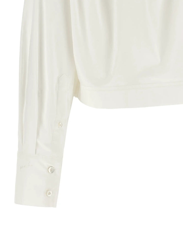 PINKO White Cotton Blouse