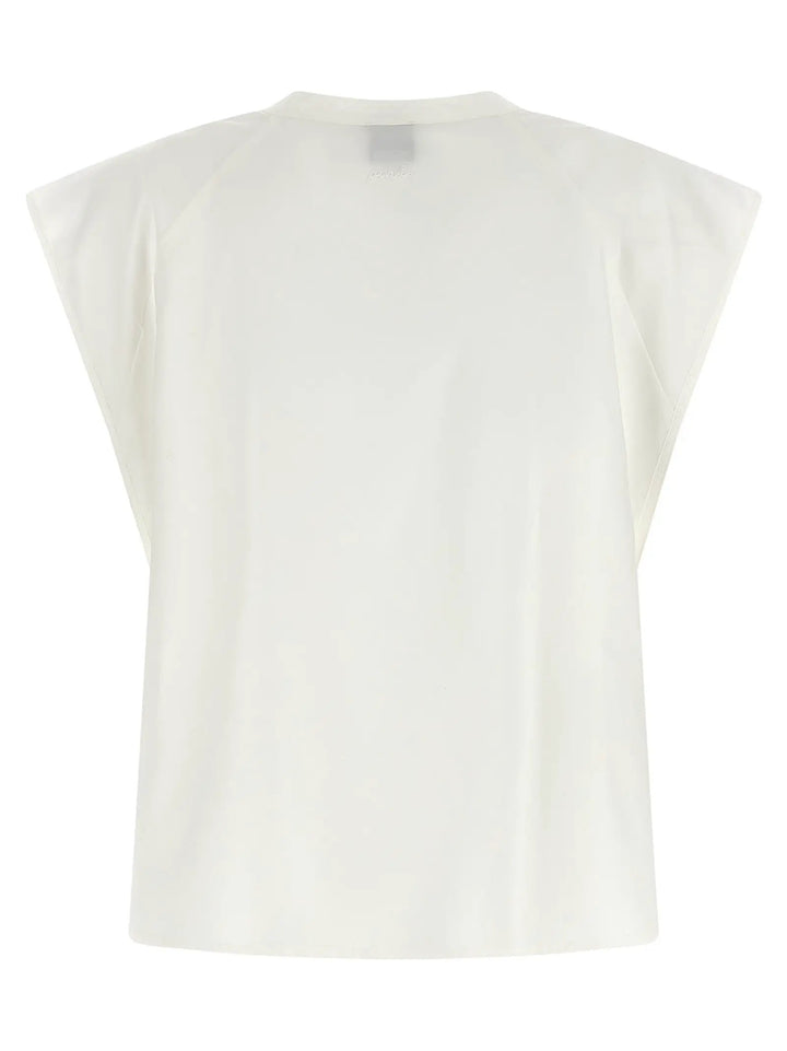 PINKO White Cotton Blouse