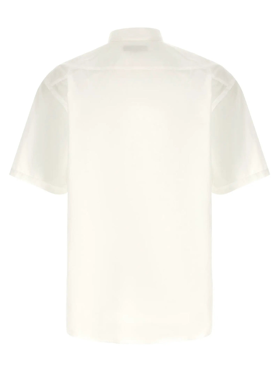 Comme Des Garçons White Cotton Blouse