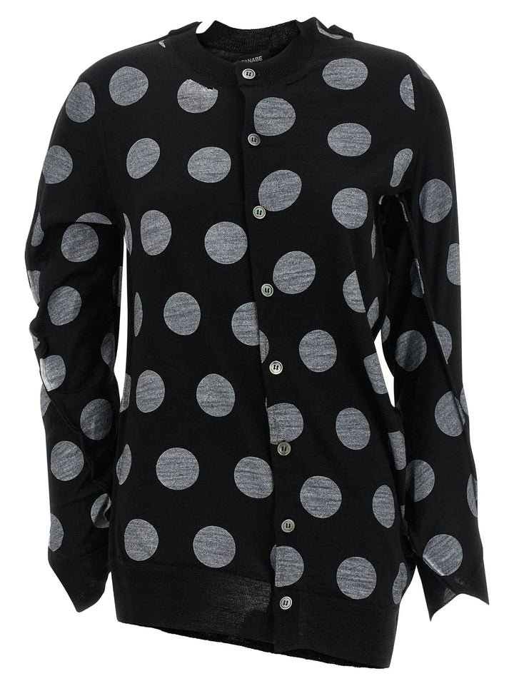 Junya Watanabe Bicolor Wool Cardigan