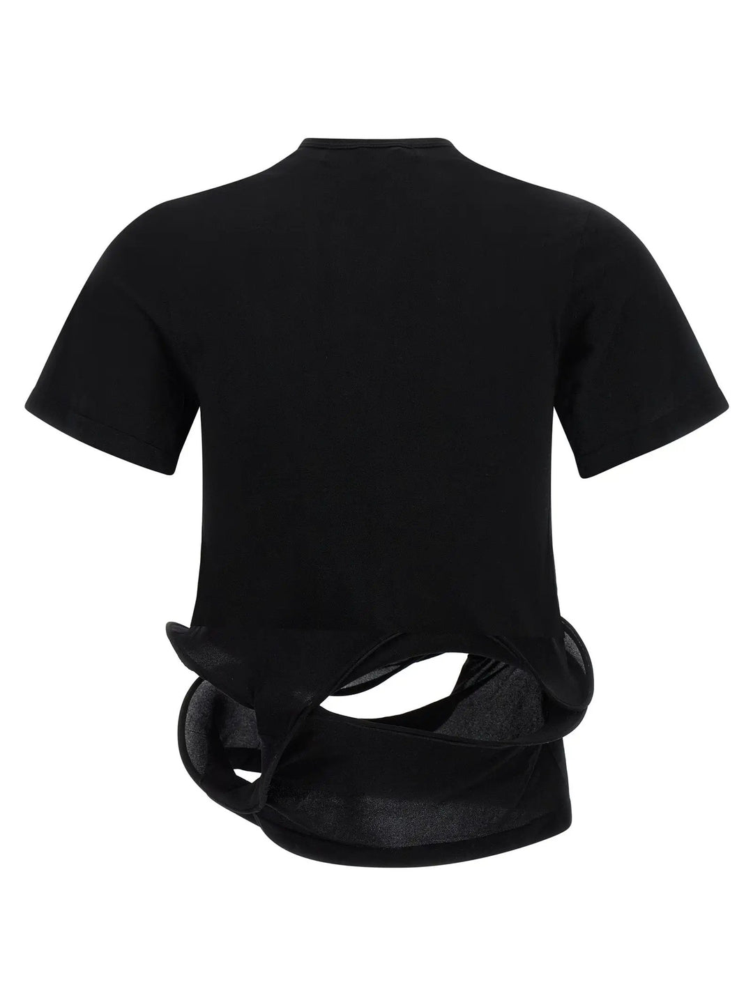 Junya Watanabe Black Nylon T-Shirt