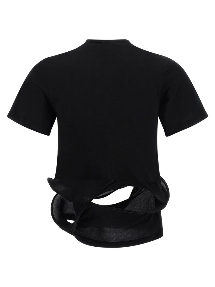 Junya Watanabe Black Nylon T-Shirt